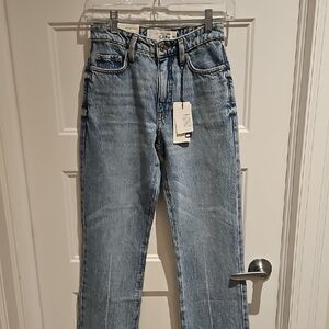 Dynamite Light Blue Straight Leg Jeans